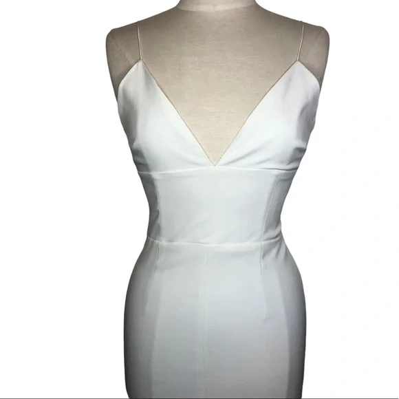 Bianca and Bridgett White Bodycon Dress - Picture 4 of 11